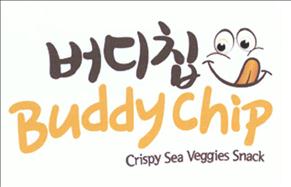 Nhãn hiệu Buddy Chip Crispy Sea Veggies Snack, hình